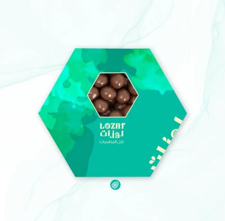 بندق شوكولاتة حليب