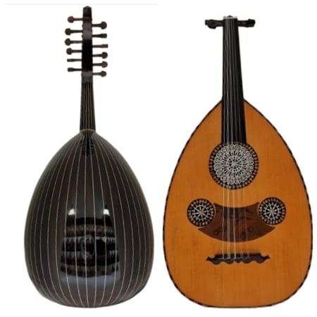 متوفر الحجز المسبق فقط عود موسيقي احترافي سوبر لوكس صناعه مصريه