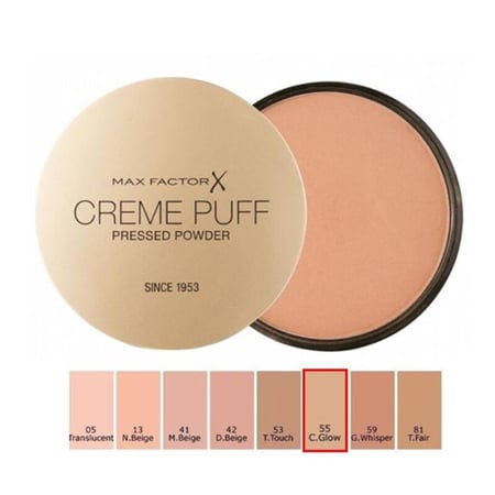بودرة كريم بوف من ماكس فاكتور، كاندل جلو 55