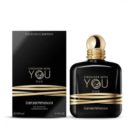 عطر ارماني جورجيو سترونجر ويذ يو عود  للرجال - أو دي بارفيوم- 100مل