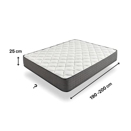 مرتبة طبية بإرتفاع 25 سم قماش تركي مبطن