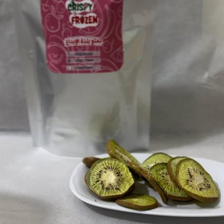 ربع كيلو كيوي مجفف بالتجميد 250 جرام