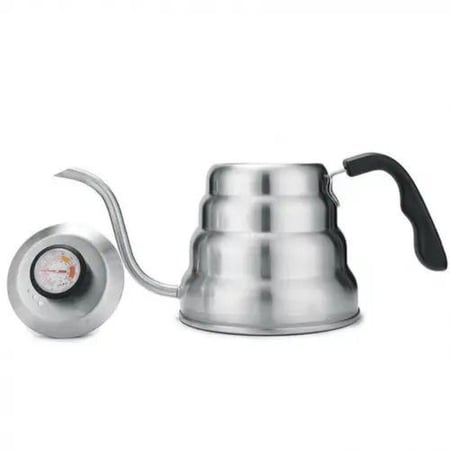 ابريق ترشيح ستانستيل مع معيار حرارة 1 لتر