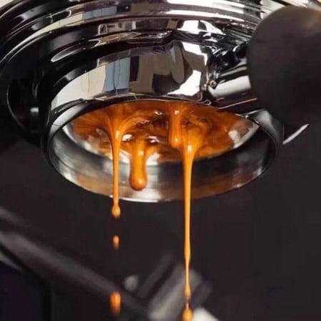 البورتافلتر مكشوف 51 مم - مقبض اسود