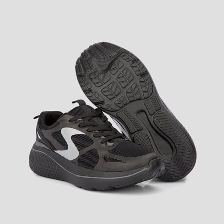 حذاء كاجوال رياضي بتصميم مذهل باللون الأسود