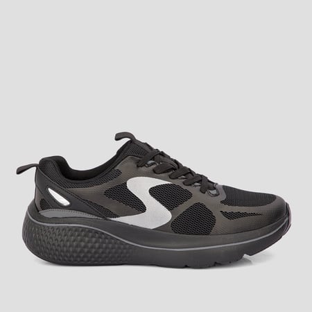 حذاء كاجوال رياضي بتصميم مذهل باللون الأسود