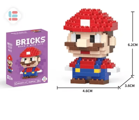 مكعبات بناء شخصية MARIO