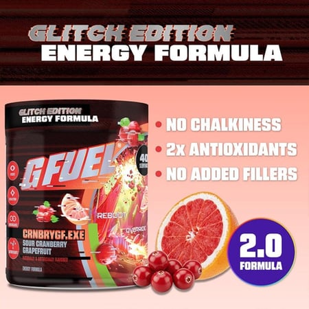 جي فيول كرانبيري جي إف إكس 40 حصة استعمال.