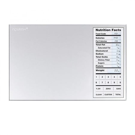 الميزان الرقمي لقياس الكاربوهيدرات والحقائق الغذائية