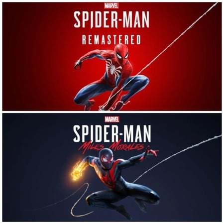 MARVEL'S SPIDER-MAN MILES MORALES + SPIDER-MAN REMASTERED | سبايدرمان: مايلز موراليس + سبايدر مان ريماسترد