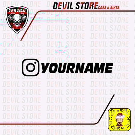 استكر YOUR NAME INSTAGRAM