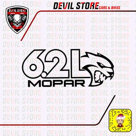 استكر 6.2L HELLCAT MOPAR