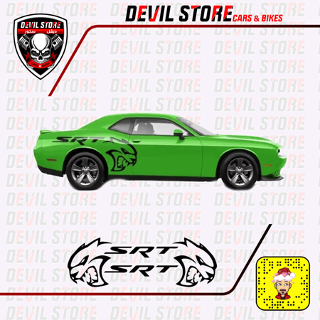طقم استكرات - SRT HELLCAT