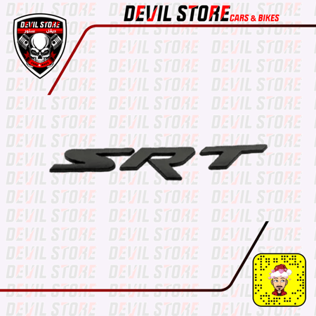 علامة SRT للشنطة بلاك اديشن