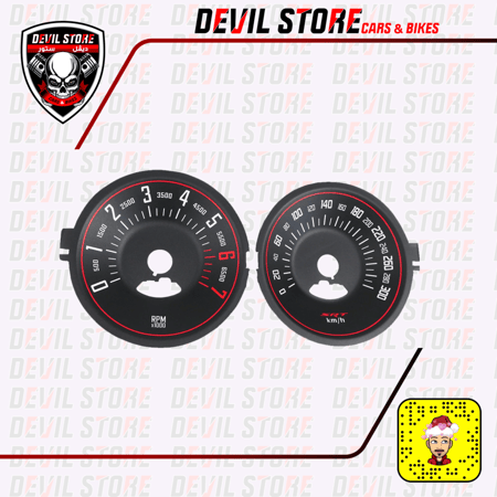 كيج تشالنجر -  Challenger Speedometer SRT 300