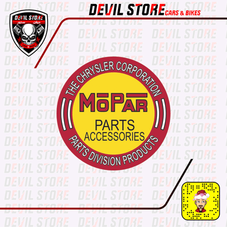 استكر MOPAR PARTS