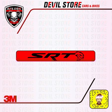 استكر 2 SRT HELLCAT طبلون