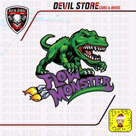 استكر FLOW MONSTER