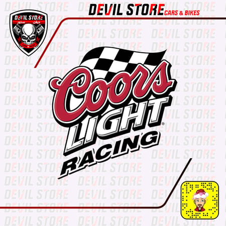 استكر COORS LIGHT RACING