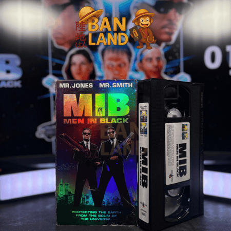 شريط فيديو VHS فيلم - Men in Black