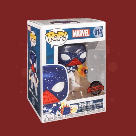 (FUNKO POP! MARVEL - SPIDER-MAN CAPTAIN UNIVERSE #614 (Special Edition