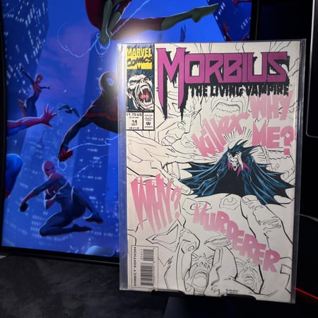 كوميكس مارفل / MORBIUS The Living Vampire #14 - Marvel Comics