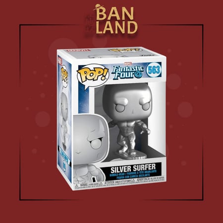 FUNKO POP! MARVEL - FANTASTIC FOUR - SILVER SURFER #563