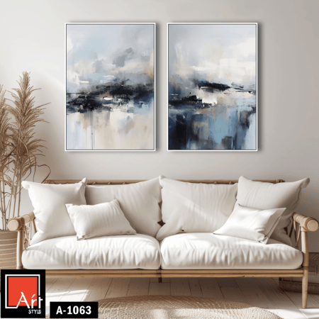 لوح تجريديه هادئه