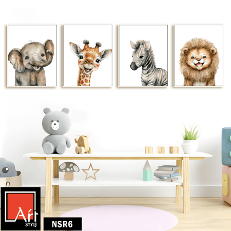 لوحة حيوانات