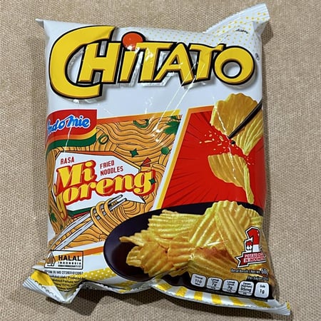 شبس بنكهة الاندومي