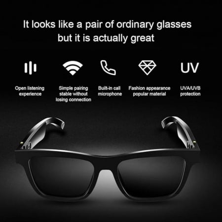 نظارة شمسية ذكية بالبلوتوث