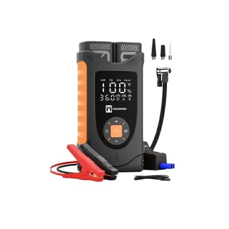 اشتراك سيارة مع منفاخ وكشاف وباوربانك من موج ماكس