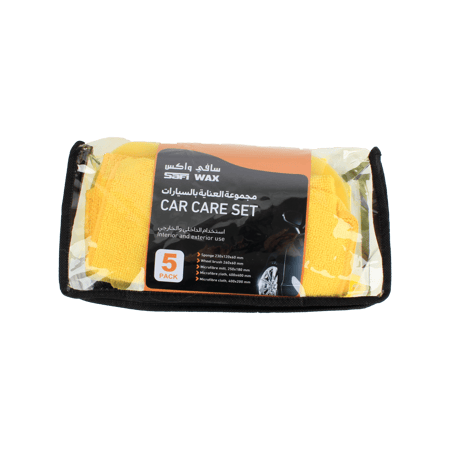 مجموعة العناية للسيارة طقم غسيل مكون من 5 قطع