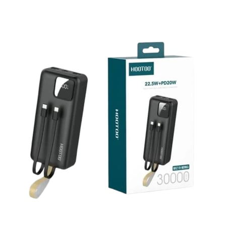 شاحن متنقل بسعة 30.000mAh ماركة HooToo