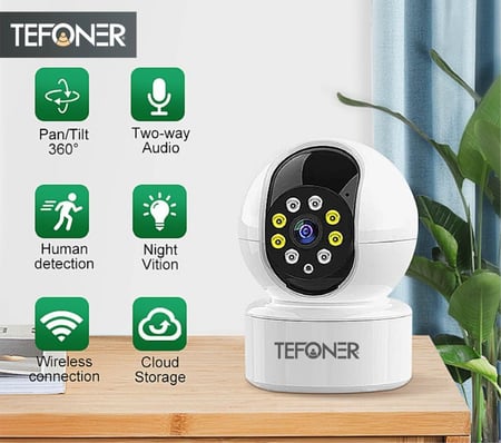 2MP | كاميرا مراقبة داخلية من TEFONER