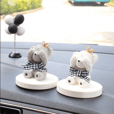 اكسسوار الطبلون للسيارة من السيراميك العطري - دب