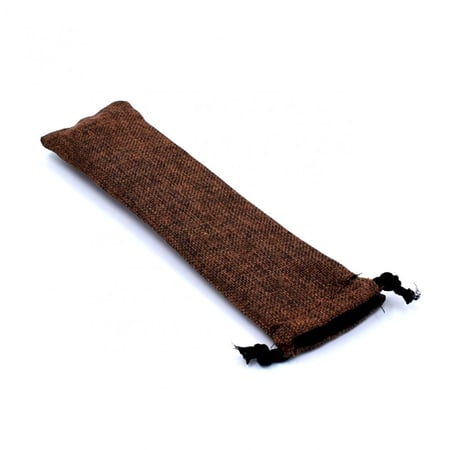 علبة خشبية فاخرة مبخرة ذكية بلون أسود مع كيس قماشي جميل للحفظ