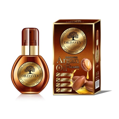 دكتور ديفي زيت الأرغان المغربي للشعر والبشرة والاظافر والشفائف