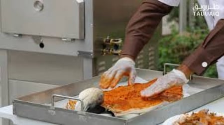 فرن الشيف ستانلس مع صينية ستانلس ستيل