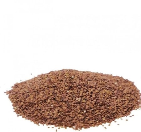 تربة زراعية لأحواض الأسماك + بذور نباتات أعشاب احواض الزينة بشكل نبتة ثنائية الورقة