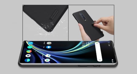 غطاء ون بلس 8 من نيلكن | OnePlus 8 Super Frosted Shield