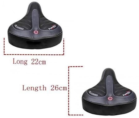 مقعد دراجة كبير