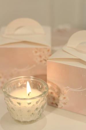 شمعة كريستال