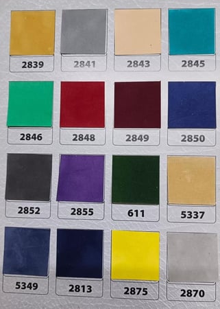 عطر 30 مل بغطاء مخمل جميع الالوان