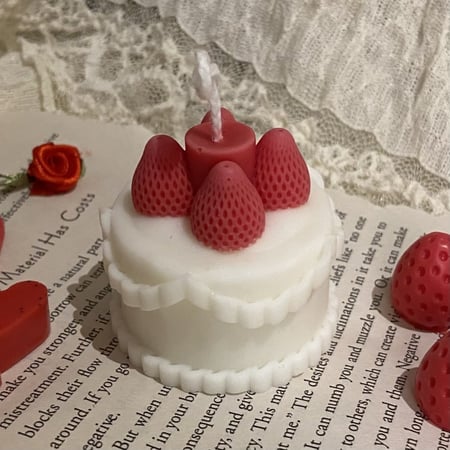 كيكة الفراولة