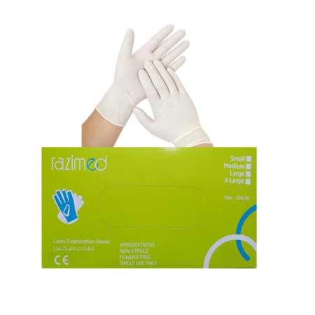 قفازات رازيميد لاتيكس كبير