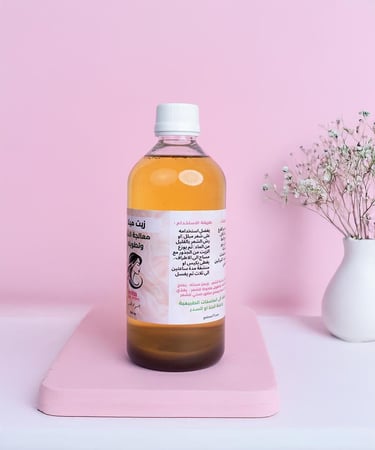 زيت مغذي للشعر لتطويل وتنعيم الشعر