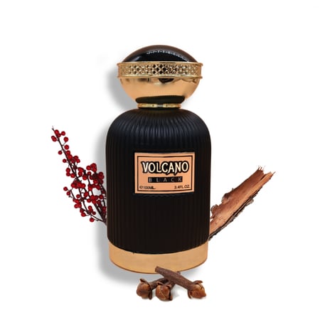 عطر فولكانو بلاك بتصميم أنيق