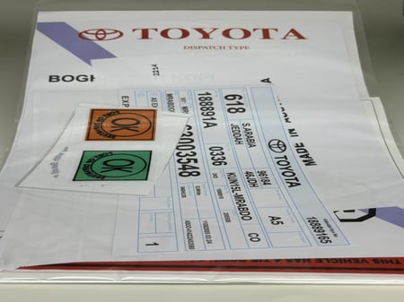 بكج استكرات لاند كروزر 2008-2015 وسط بصورة