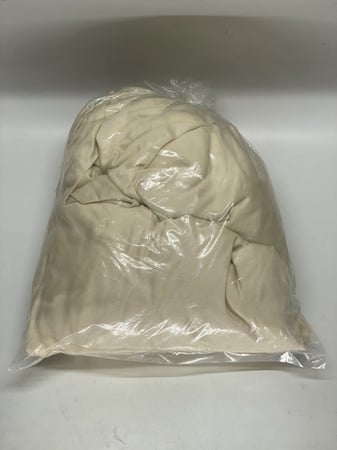 تلبيسة مقاعد بيج قطن  (سادة)